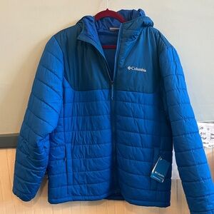 Columbia Men's Blue Puffer Jacket